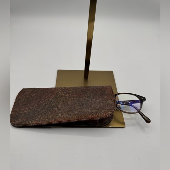 ETRO Milano Paisley Print Eyeglasses Case - Picture 5 of 6